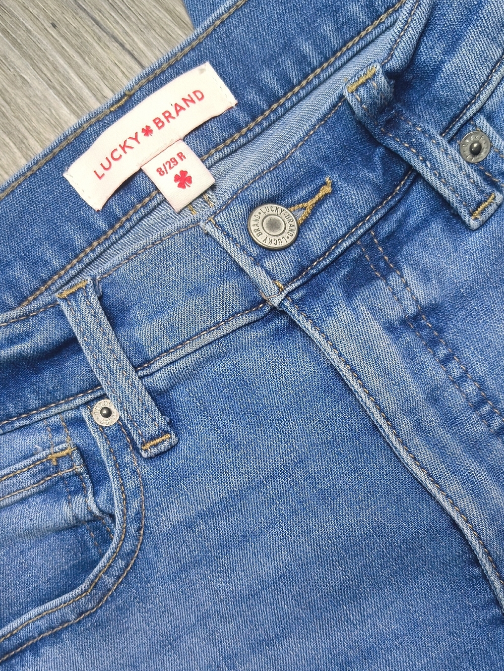 Bridgette High Rise Skinny w/29" Inseam🍀Lucky Jeans sac953